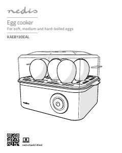 Bruksanvisning Nedis KAEB130EAL Eggkoker