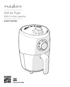 Instrukcja Nedis KAAF120FBK Frytkownica