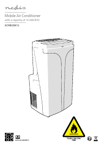 Bedienungsanleitung Nedis ACMB2BK12 Klimagerät