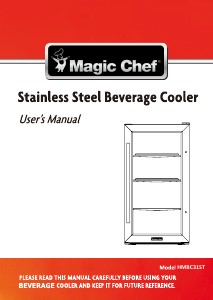 Manual Magic Chef HMBC31ST Refrigerator