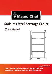 Manual Magic Chef HMBC31STF Refrigerator
