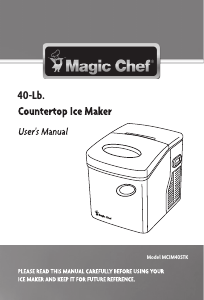 Manual Magic Chef MCIM40STK Ice Cube Maker