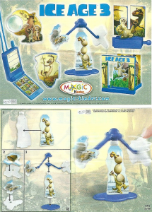 説明書 Kinder Surprise 2S-60e Ice Age 3Mobile