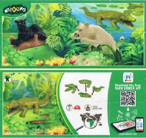 Rokasgrāmata Kinder Surprise DC006 Katoons Crocodile