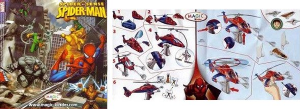 كتيب Surprise DE-3-51 Spider-Man Helicopter Kinder