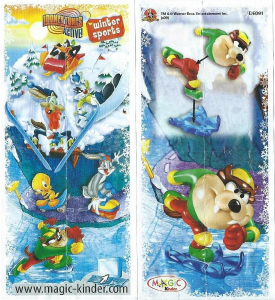 Priručnik Kinder Surprise DE091 Looney Tunes Taz