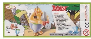 Käyttöohje Kinder Surprise DE096 Asterix & Obelix Obelix