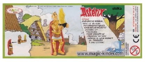 説明書 Kinder Surprise DE097 Asterix & Obelix Julius Caesar
