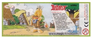 Bruksanvisning Kinder Surprise DE099 Asterix & Obelix Barbarossa