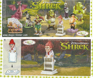 Manuale Kinder Surprise DE271 Shrek Rumpelstiltskin