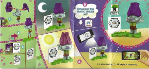 Manual Kinder Surprise DV567 Trolls Branch