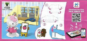 Käyttöohje Kinder Surprise FF325c Hello Kitty Painter