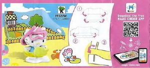 Priručnik Kinder Surprise FF327W Hello Kitty On the beach