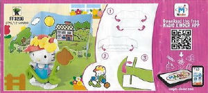 说明书 Kinder Surprise FF329b Hello Kitty In the garden