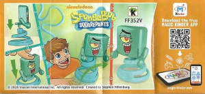 Manuale Kinder Surprise FF352V SpongeBob SquarePants Plankton