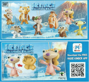 Manuale Kinder Surprise FS615J Ice Age Brooke