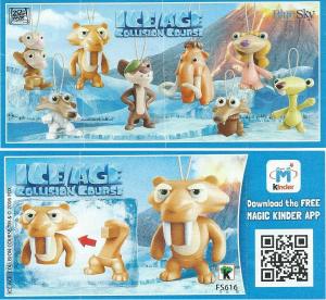 Manual Kinder Surprise FS616 Ice Age Diego