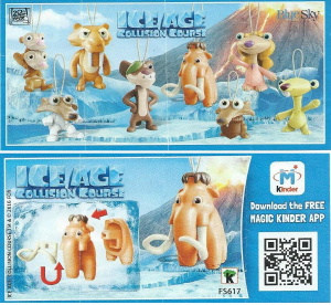 Käyttöohje Kinder Surprise FS617 Ice Age Manny