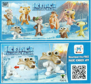 사용 설명서 Kinder Surprise FS619 Ice Age Scrat as astronaut