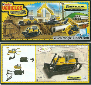 Priručnik Kinder Surprise NV099a New Holland Bulldozer