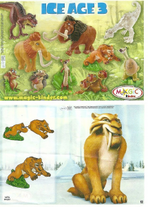 사용 설명서 Kinder Surprise NV267 Ice Age 3 Diego