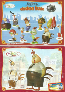 Priručnik Kinder Surprise S-502 Chicken Little Buck Cluck