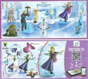 Handleiding Kinder Surprise SD282 Frozen Anna