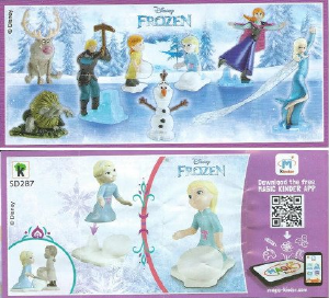 Käyttöohje Kinder Surprise SD287 Frozen Young Elsa