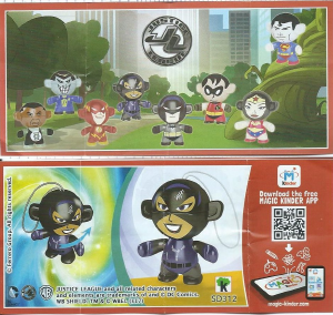 Hướng dẫn sử dụng Kinder Surprise SD312 Justice League Catwoman