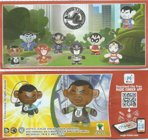 Εγχειρίδιο Kinder Surprise SD313 Justice League Green Lantern