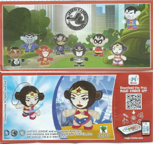 Handleiding Kinder Surprise SD317 Justice League Wonder Woman