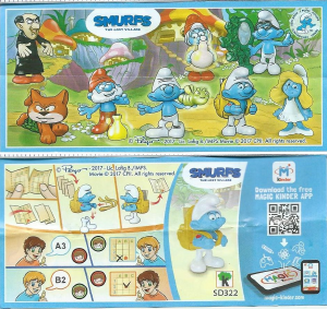 Manuale Kinder Surprise SD322 Smurfs Hefty Smurf