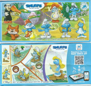 Mode d’emploi Kinder Surprise SD324 Smurfs Smurfette