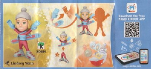 Bedienungsanleitung Kinder Surprise SD684 Teen Idols Lindsey Vonn