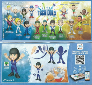 Εγχειρίδιο Kinder Surprise SD690 Teen Idols Jessie J