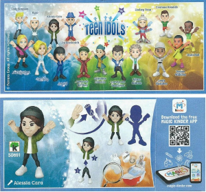 Priručnik Kinder Surprise SD691 Teen Idols Alessia Cara