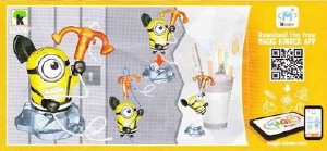 Εγχειρίδιο Kinder Surprise SD747 Despicable Me 3 Carl