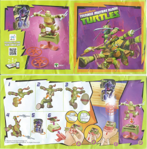 Használati útmutató Kinder Surprise SDD17 Turtles Raphael