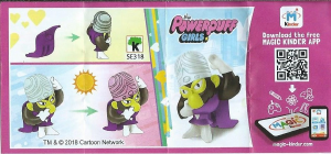 说明书 Kinder Surprise SE318 Powerpuff Girls Mojo Jojo