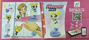 Käyttöohje Kinder Surprise SE320 Powerpuff Girls Bubbles