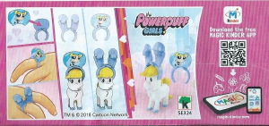 Priručnik Kinder Surprise SE324 Powerpuff Girls Donny