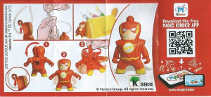 Käyttöohje Kinder Surprise SE635 Justice League Flash