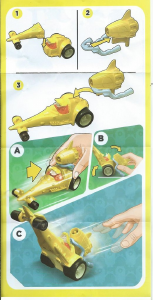 Priručnik Kinder Surprise SEB00 Despicable Me 3 Car