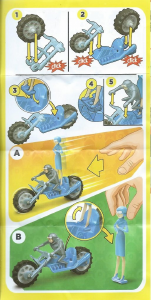 Käyttöohje Kinder Surprise SEB01 Despicable Me 3 Motorcycle