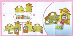 Руководство Kinder Surprise SED21 Hello Kitty In the garden