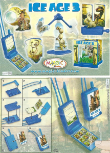 Bedienungsanleitung Kinder Surprise TT381 Ice Age 3 Mobile phone