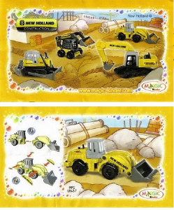 Käyttöohje Kinder Surprise UN-2-7 New Holland Wheel loaders