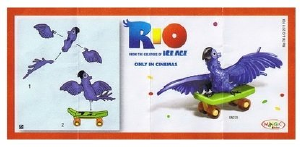 Käyttöohje Kinder Surprise UN-270 Rio Blu