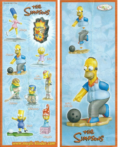 Bedienungsanleitung Kinder Surprise UN155 The Simpsons Homer