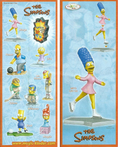 说明书 Kinder Surprise UN158 The Simpsons Marge
